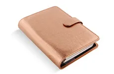 Filofax Saffiano A6 týždenný 2026 Rose Gold