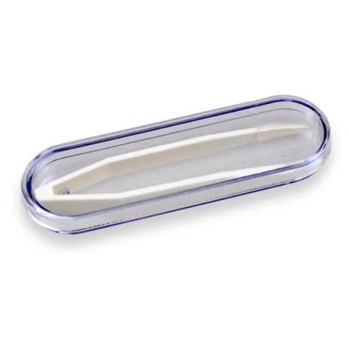 KAIDA Pinzeta na kontaktné šošovky - biela v púzdre