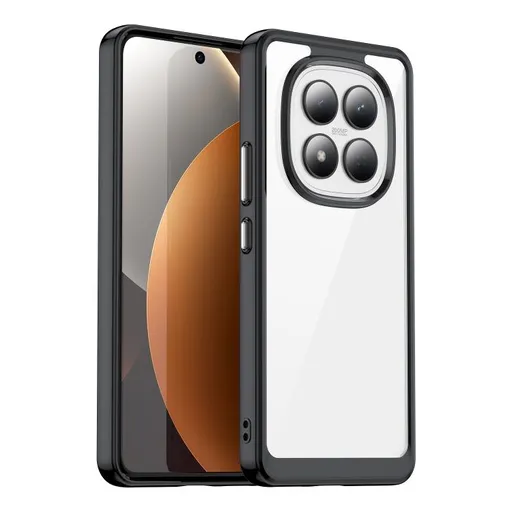 CRYSTAL Ochranný kryt pre Xiaomi Redmi Note 15 Pro čierny