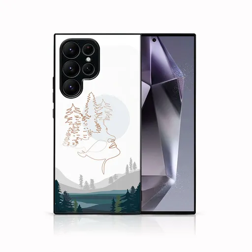 MY ART Ochranný kryt pre Samsung Galaxy S24 Ultra 5G LAKE (192)