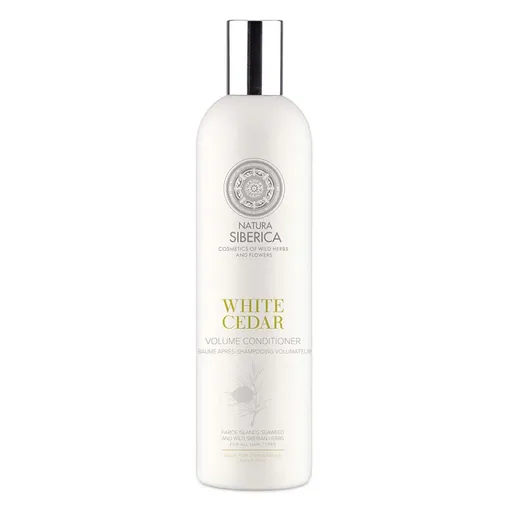 NATURA SIBERICA Kondicionér pre väčší objem Biely céder 400 ml