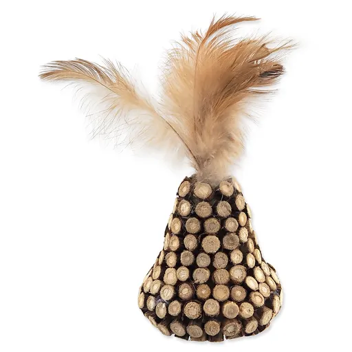 Magic Cat Natural Fun kužeľ s pierkami 13 cm