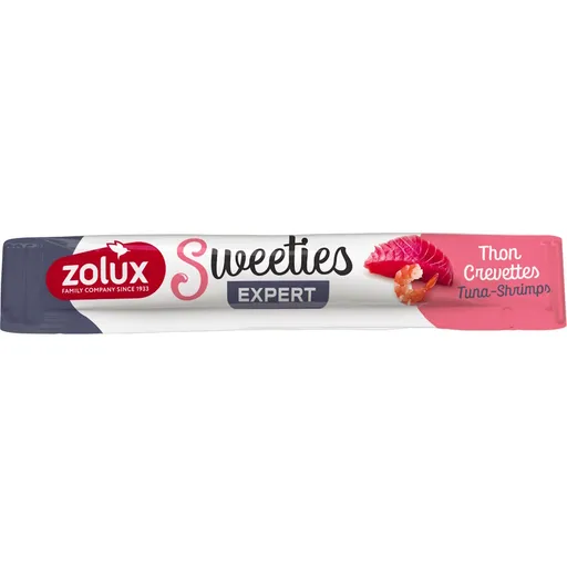 ZOLUX Sweeties tuniak a kreveta krémová tyčinka pre mačky 14 g