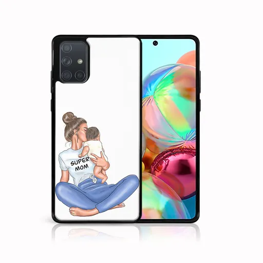 MY ART Ochranný obal Samsung Galaxy A71-SUPERMOM (112)