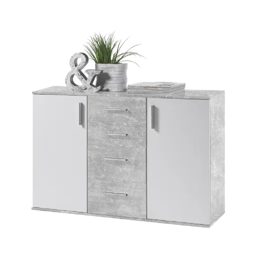 Skriňa POPPY 5, biela