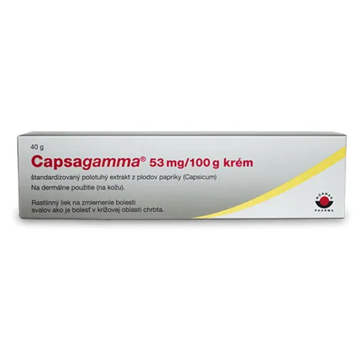 CAPSAGAMMA 53 mg/100 g krém 40 g