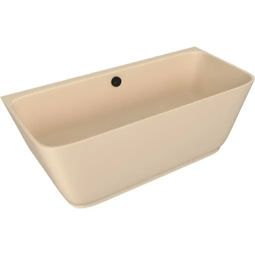 Polysan Skylla voľne stojaca vaňa 169x75 cm liaty mramor ľavá aj pravá béžová béžová 72430.81