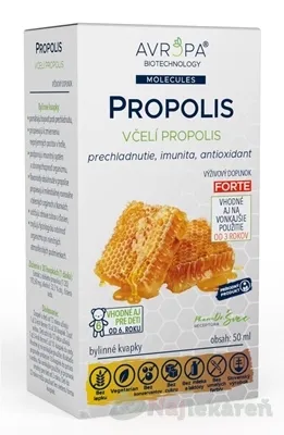 AVROPA PROPOLIS bylinné kvapky 50ml