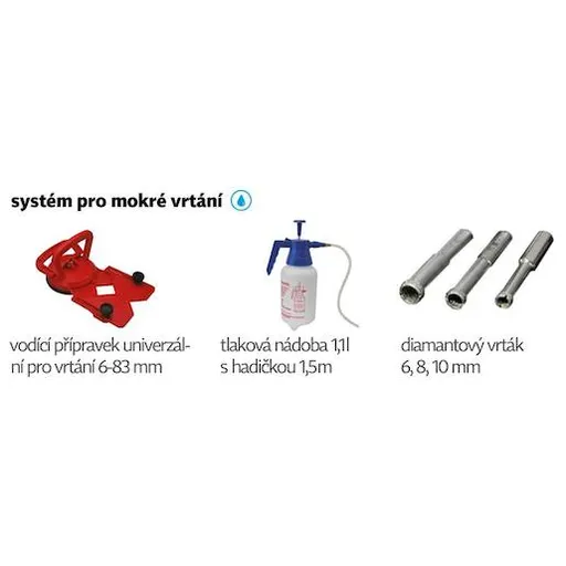 Diamantový Vrták korunkový 6 mm Multi Tools DVRT6