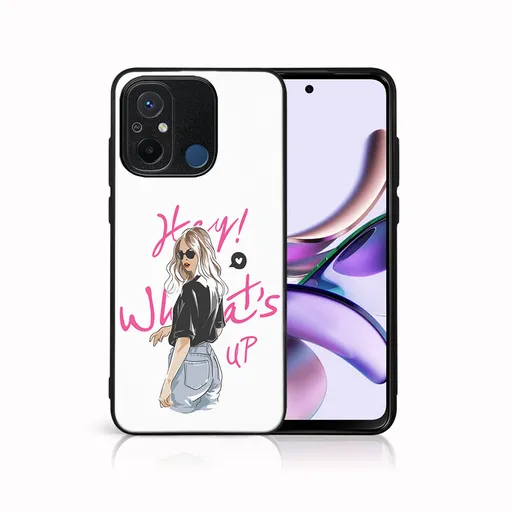 MY ART Ochranný kryt pre Xiaomi Redmi 12C WHATSUP (132)