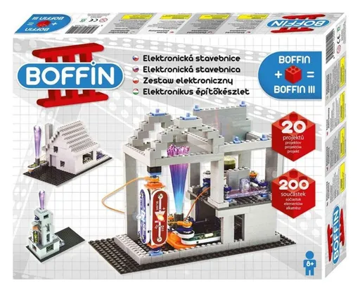 Elektronická stavebnica BOFFIN III BRICKS