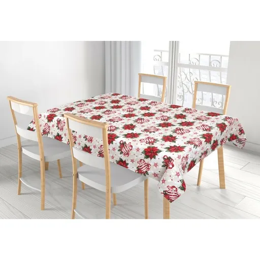 Bellatex Obrus ​​Vianočné ozdoby Cezmína, 120 x 140 cm, 120 x 140 cm