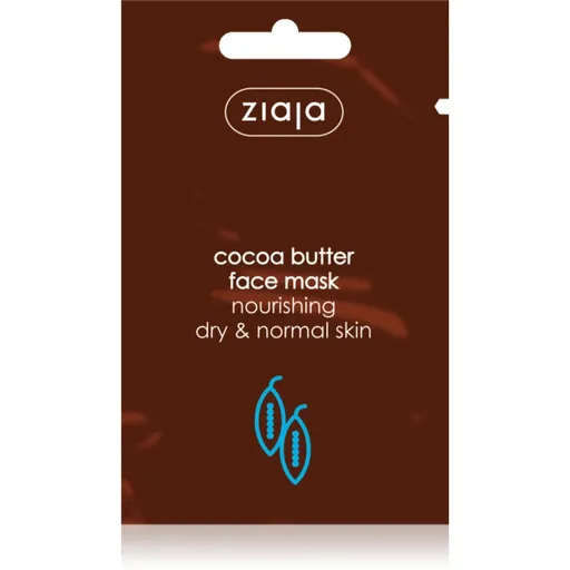 Ziaja Cocoa Butter výživná maska pre normálnu a suchú pleť 7 ml
