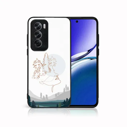 MY ART Ochranný kryt pre Oppo Reno12 5G LAKE (192)