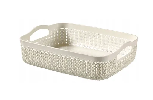 CURVER Podnos KNIT A5 | krémová