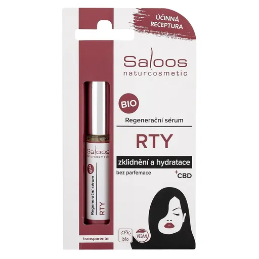 SALOOS Regeneračné sérum na pery BIO 7 ml