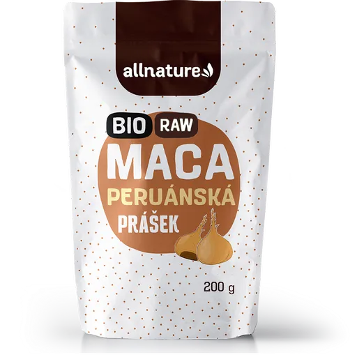 ALLNATURE Maca peruánska prášok BIO / RAW 200 g