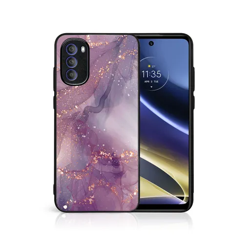 MY ART Ochranný kryt pre Motorola Moto G31 / G41 PURPLE (148)