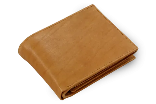 Svetlo hnedá pánska kožená peňaženka s vnútornou zápinkou 513-4404A-05