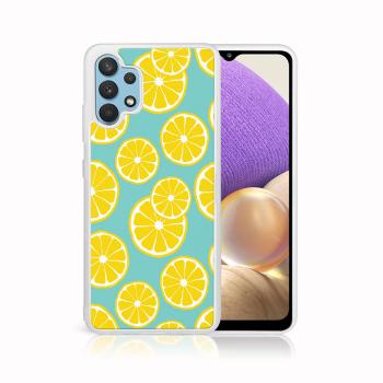 MY ART Silikónový obal Samsung Galaxy A72 LEMON (121)