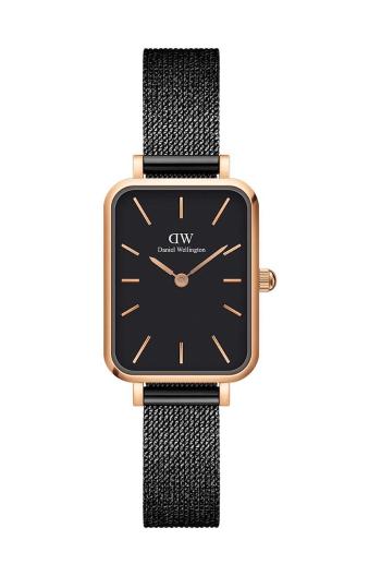 Hodinky Daniel Wellington Quadro Pressed dámske, ružová farba