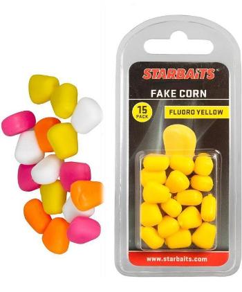 Starbaits plávajúca kukurica floating fake corn 15 ks-oranžová