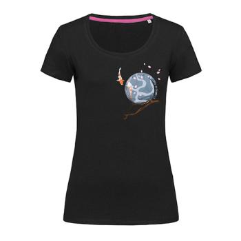 Bontis Dámske tričko POND - Čierna | XL