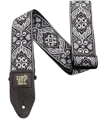 Ernie Ball Classic Jacquard Gitarový pás Tribal Silver