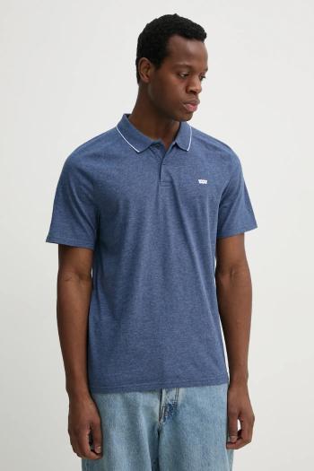 Polo tričko Levi's SHORELINE TECH POLO pánske, melanžové, 001EK