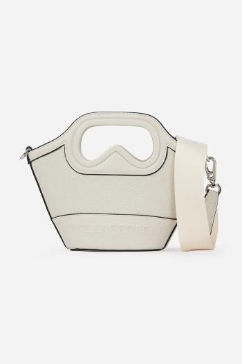 Kabelka Karl Lagerfeld biela farba, A2W30046