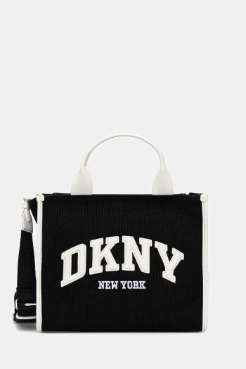 Bavlnená taška Dkny čierna farba, R52AGR57
