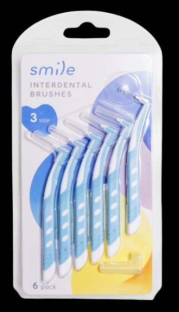 SMILE medzizubné kefky 0,6 mm - vhodné pre rovnátka 6 ks