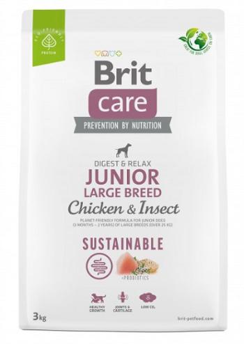 Brit Care dog Sustainable Junior Large Breed 3kg