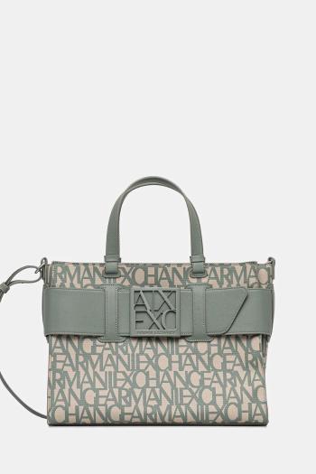 Kabelka Armani Exchange zelená farba, 942689 3F742