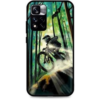 TopQ Kryt Xiaomi Redmi Note 11 Pro+ 5G silikon Mountain Bike 72593 (Sun-72593)