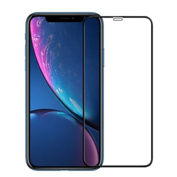 3D Tvrdené (temperované) sklo Apple iPhone XR / iPhone 11 čierne