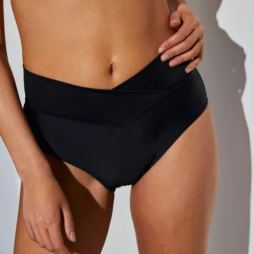 Plavkové nohavičky Solaro s vysokým pásom