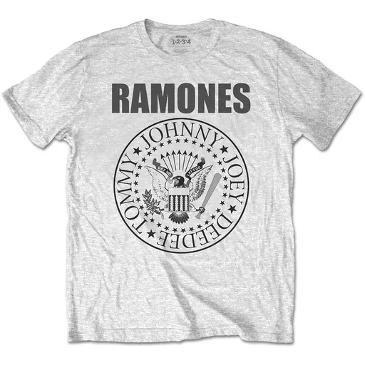 Ramones tričko Presidential Seal Šedá 3 – 4 roky