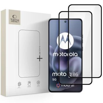 TECH-PROTECT GLASS FIT+ 2-PACK 3D Sklo  Motorola Moto G86 5G / G86 Power 5G
