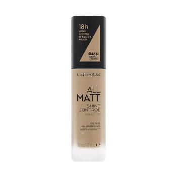 Catrice  Matte Foundation All Matt Shine Control - 46 N Neutral  Make-upy a podkladové bázy Béžová