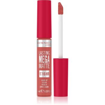 Rimmel Lasting Mega Matte ľahký tekutý matný rúž 16h odtieň Coral Sass 7,4 ml