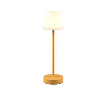 LED stolová lampa Reality Martinez žltá R54086183