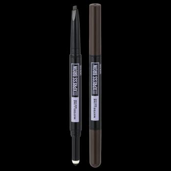 MAYBELLINE NEW YORK NY Express Brow Satin Duo 04 Dark Brown Ceruzka a púder na obočie duo