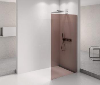 POLYSAN - ARCHITEX CHROM sprchová zástena 1062 sklo Marron AXC110MR