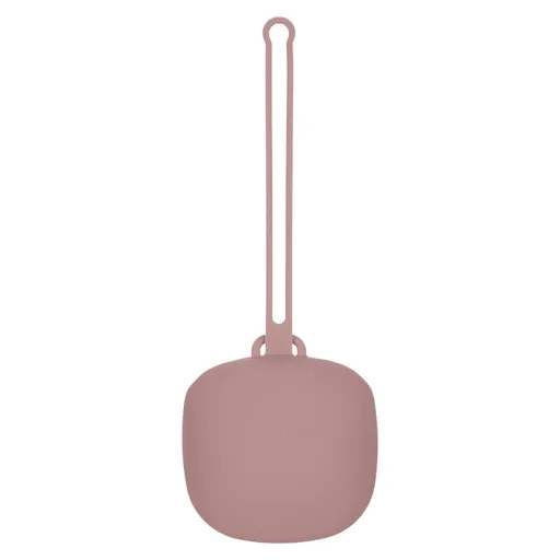 CANPOL BABIES Silikónový obal na cumlík ružový