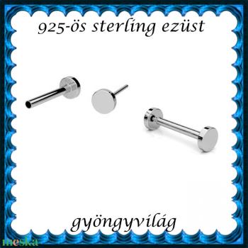 925-ös sterling ezüst ékszerek: fül piercing EP02