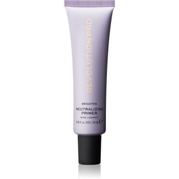 Revolution PRO Neutralizing Primer rozjasňujúca podkladová báza pre zjednotenie farebného tónu pleti 25 ml