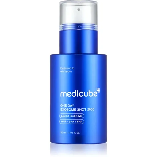 Medicube One Day Exosome Shot 2000 intenzívne regeneračné sérum pre rozjasnenie a vyhladenie pleti 30 ml