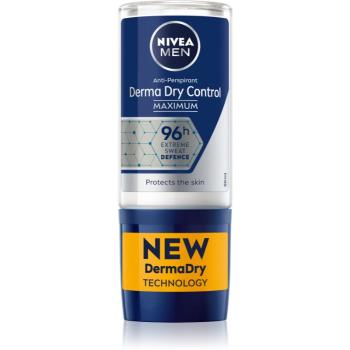 Nivea Men Derma Dry Control guličkový antiperspirant pre mužov 50 ml