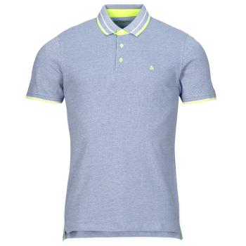 Jack & Jones  JJEPAULOS POLO SS  Polokošele s krátkym rukávom Modrá